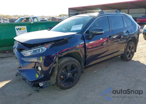 2019 Toyota Rav4 Hybrid Xse z USA, uszkodzony, nr VIN JTMEWRFV8KD502424